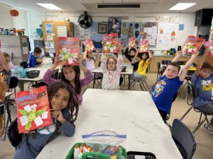 250 books donated in Oct. 2026 to the Carmel Central School's 3 elementary schools